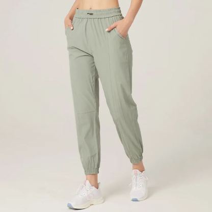 4 Colors NWT Women Wide Cut Pants Fitness Women Loose High Waist Legging 4-Way Stretch Leggings Lady Stretchy Pants