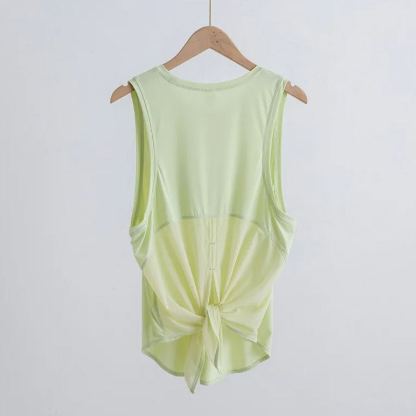 NWT 2024 Women Patchwork Sport Vest Women Loose Fit Plain Fitness Vest Breathable O-neck Gym Athletic Tank Tops 4-12