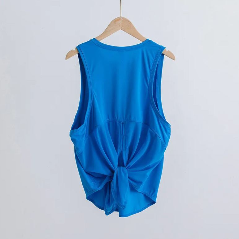 NWT 2024 Women Patchwork Sport Vest Women Loose Fit Plain Fitness Vest Breathable O-neck Gym Athletic Tank Tops 4-12