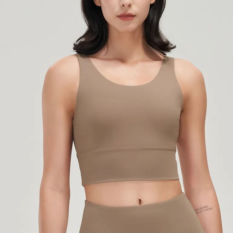 7 Colors 2024 Naked-feel Tank Great Quality Fabric Slim Fit Sport Shirt Women Short Sleeve Tank Tops