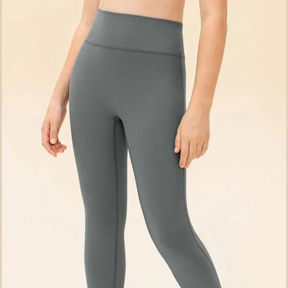 NWT Girls Kid Pants Cute Quick Dry Breathable Stretch Fleece Tight Kids Children Yoga Sports Dance Thick Pant