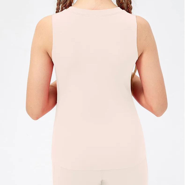 Girls Kid Cute Quick Dry Breathable Stretch Vest Kids Tank Top Children Yoga Sports Dance Tank Top Sleeveless Shirts