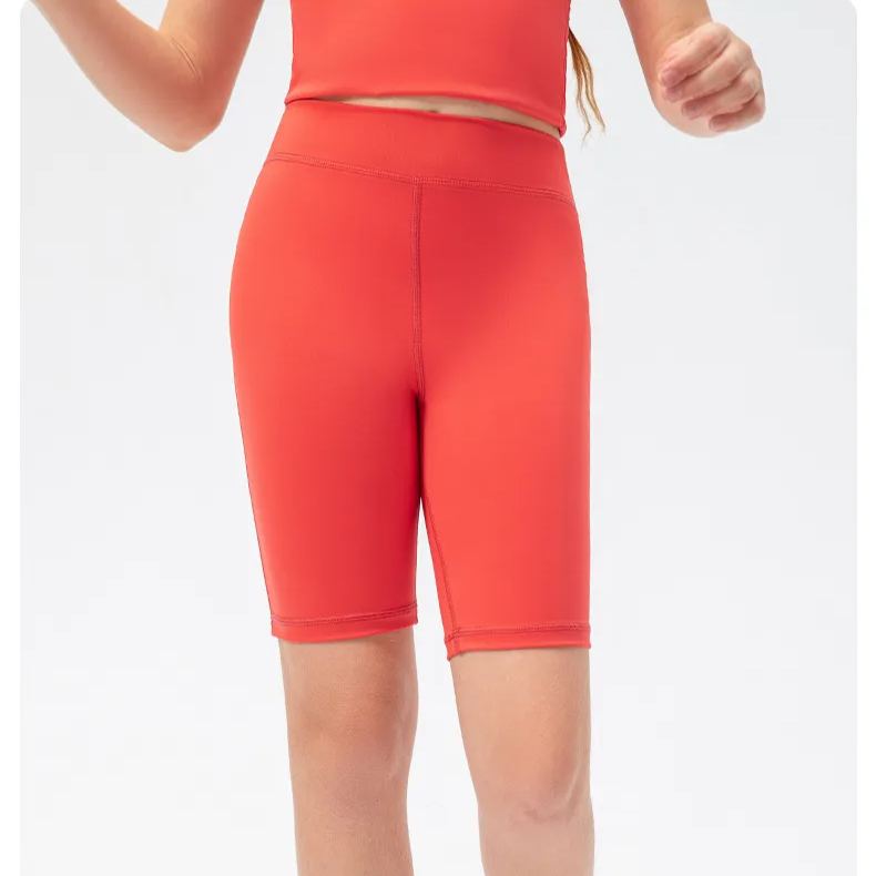 NWT Kid Girls Shorts Stretchy Short Sports Tennis Short Children Breathable Short Solid color 