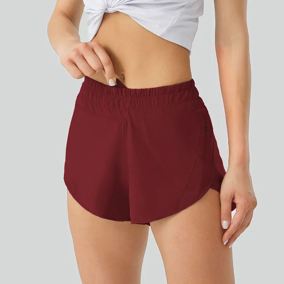 16 ColorsNWT 2023 Workout Shorts Athletic Gym Shorts Running Yoga Cotton Feeling Shorts for Women Girls with Phone Pockets