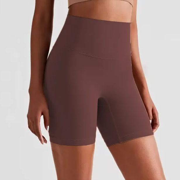 10 Colors High Rise Short NWT 2023 Workout Shorts Athletic Gym Shorts Running Yoga Cotton Feeling Shorts for Women Girl