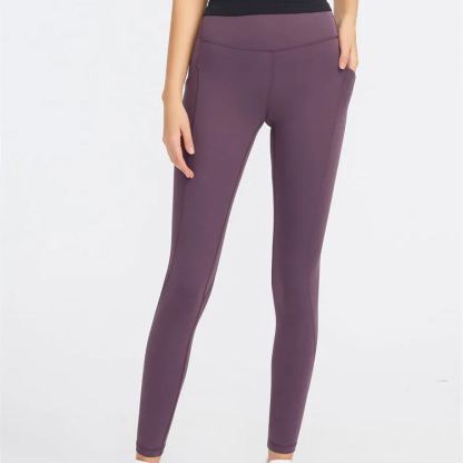 9 Colors NWT 2023 Classial Soft Naked-Feel Athletic Fitness Pants Women Stretchy High Waist Gym Sport Tights Pencial Pants