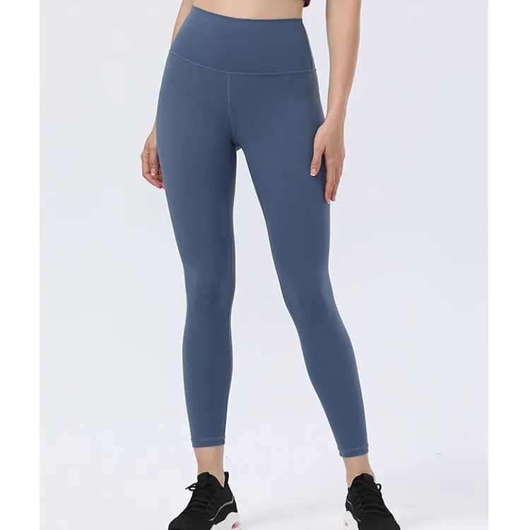 30 Colors Back Waist Pant Second Skin Feel Yoga Pants Women Squat Proof 4-Way Stretch Sport Gym Legging Fitness Tights