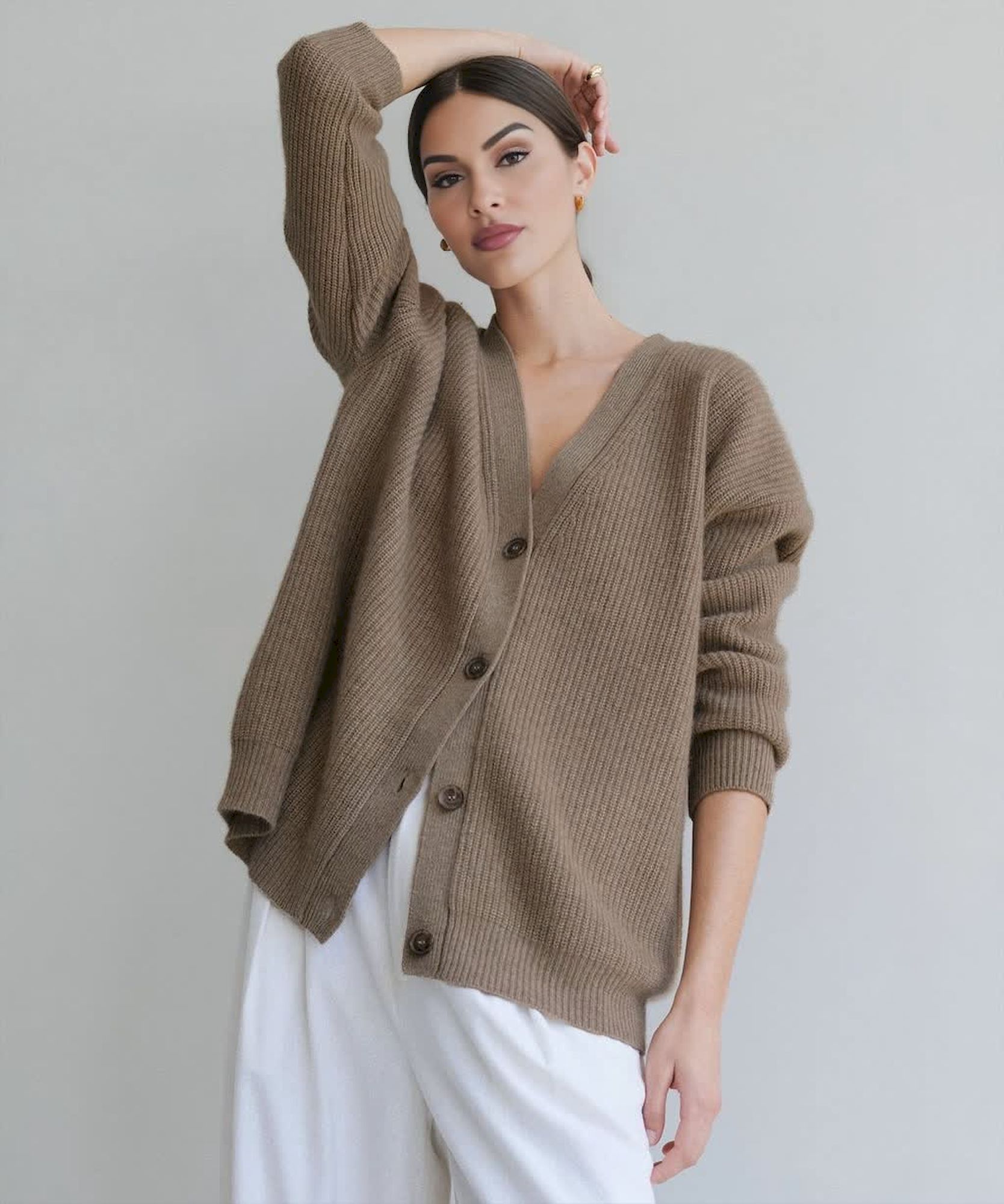 Soft Woolen Cocoon Cardigan (Buy 2 Free Shipping)