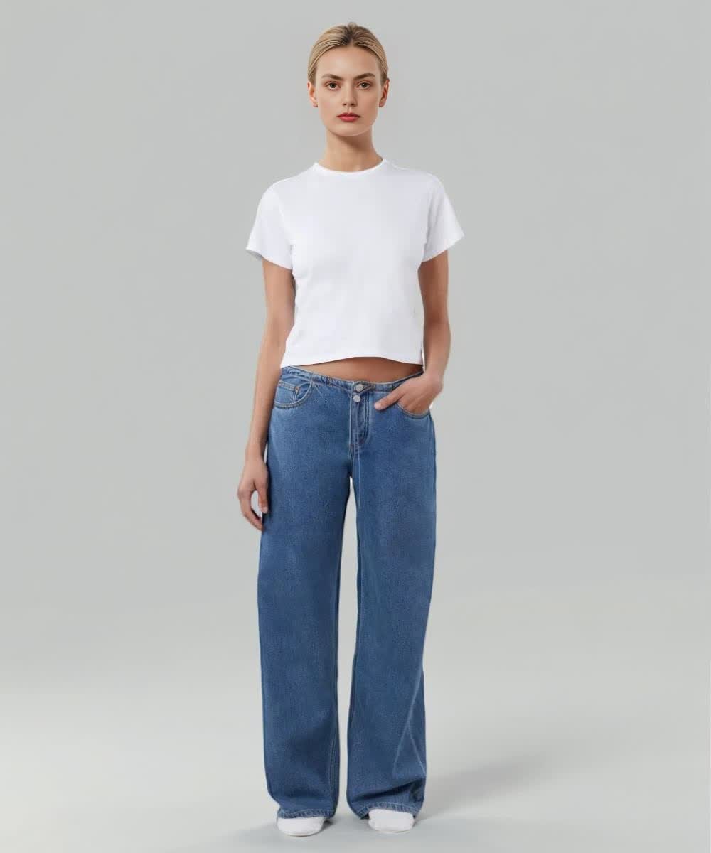 Low Rise Cool Jeans (Buy 2 Free Shipping)