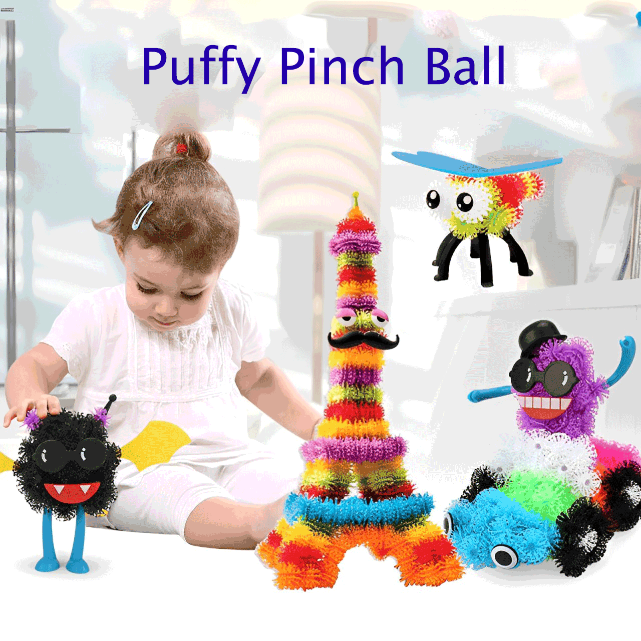 Puffy Pinch Ball🧩Educational Toy For Toddlers