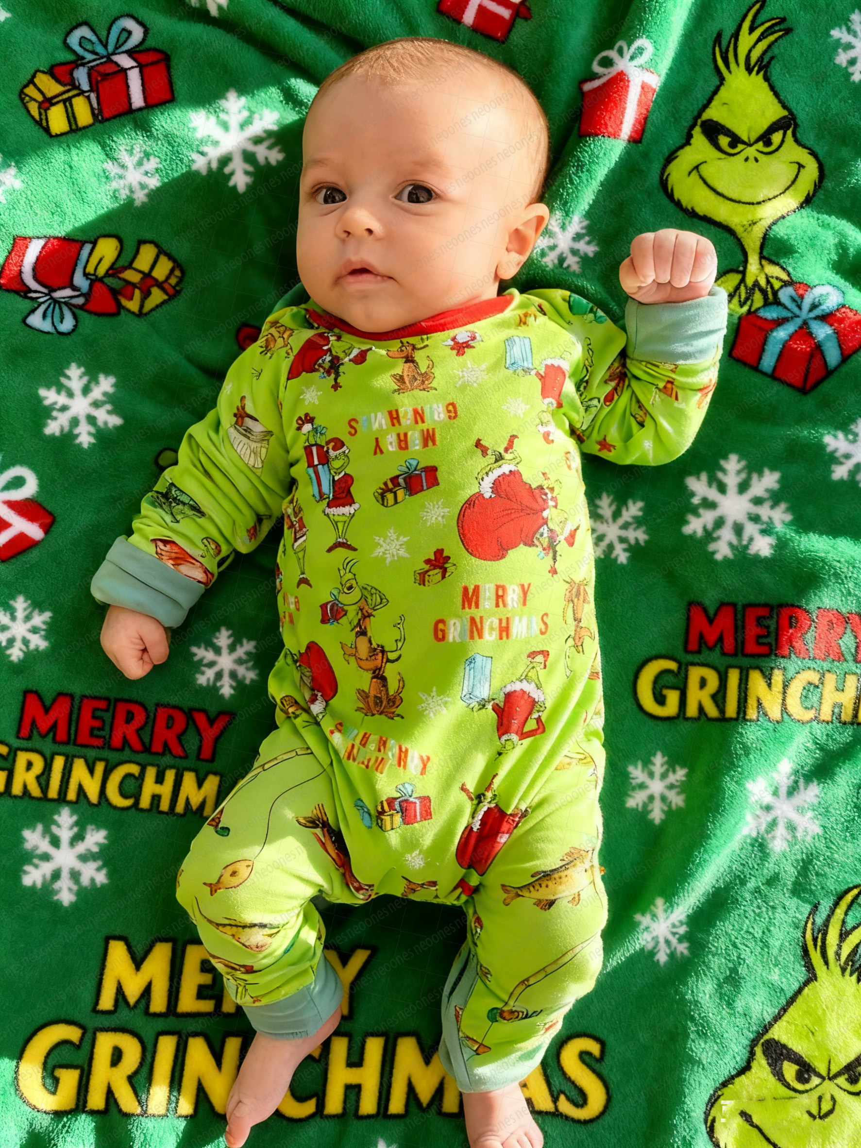 Baby Christmas romper