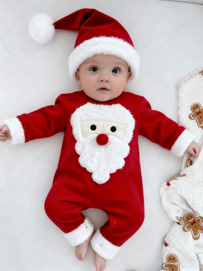 Baby Santa Claus Romper