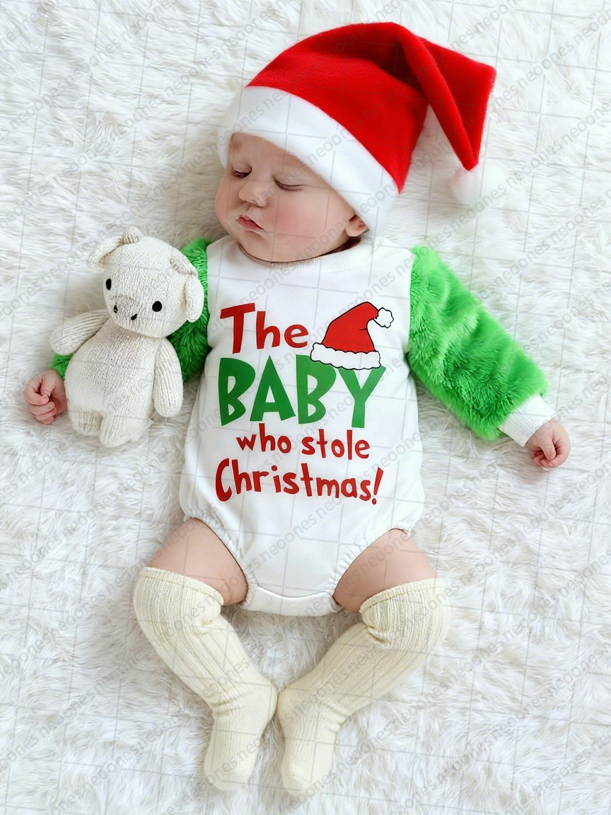 The Baby Who Stole Christmas Romper