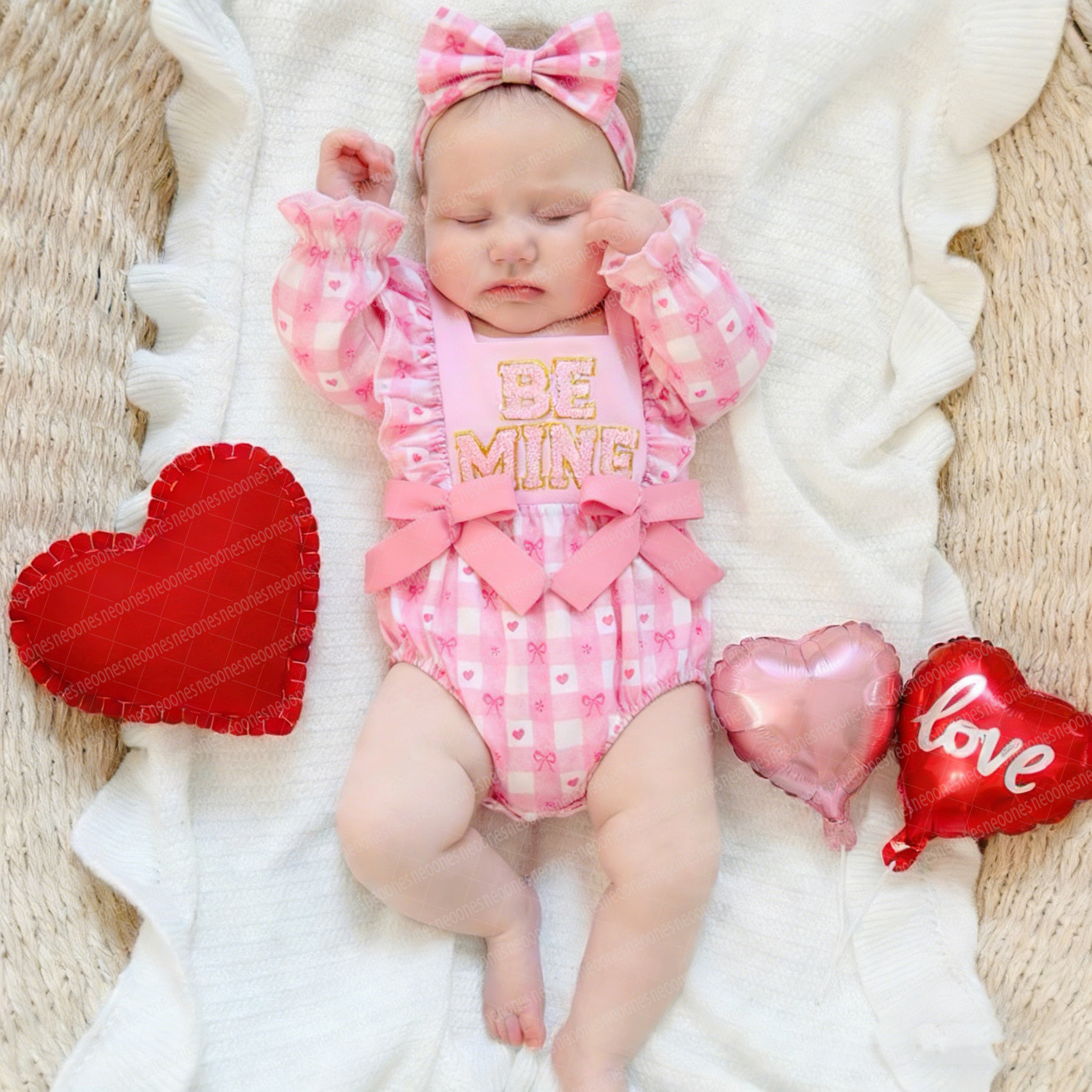 Baby Girl Valentine's Day Outfit