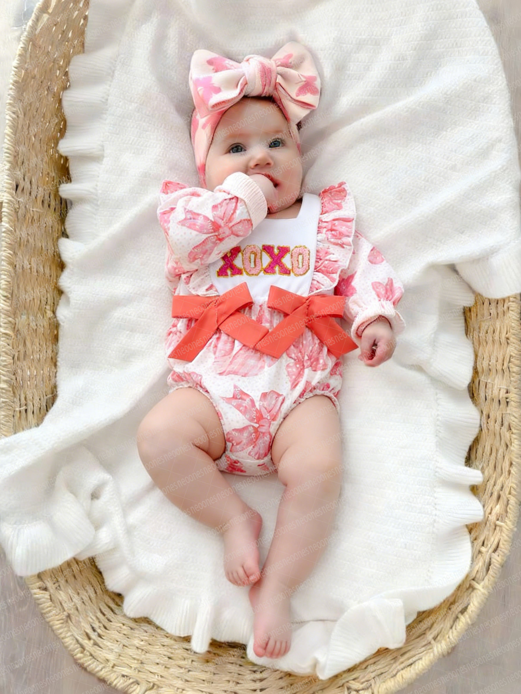 Baby Girl Valentine's Day Outfit