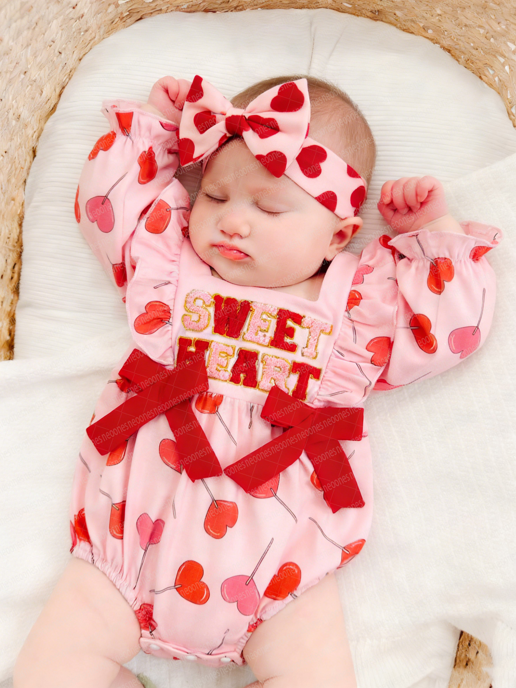 Baby Girl Valentine's Day Outfit