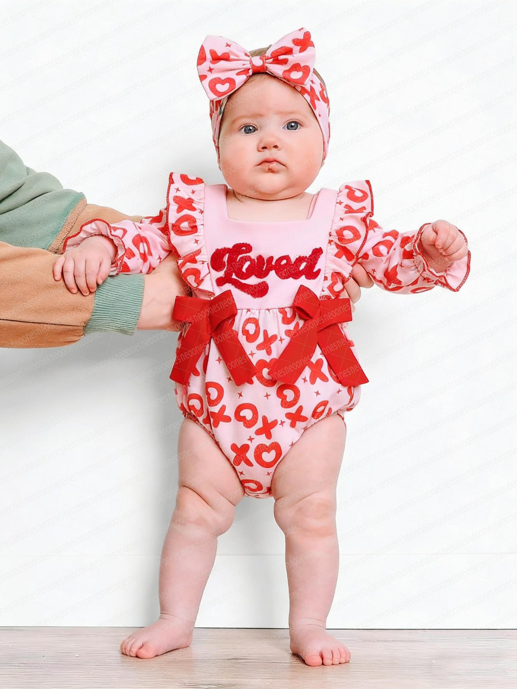 Baby Girl Valentine's Day Outfit