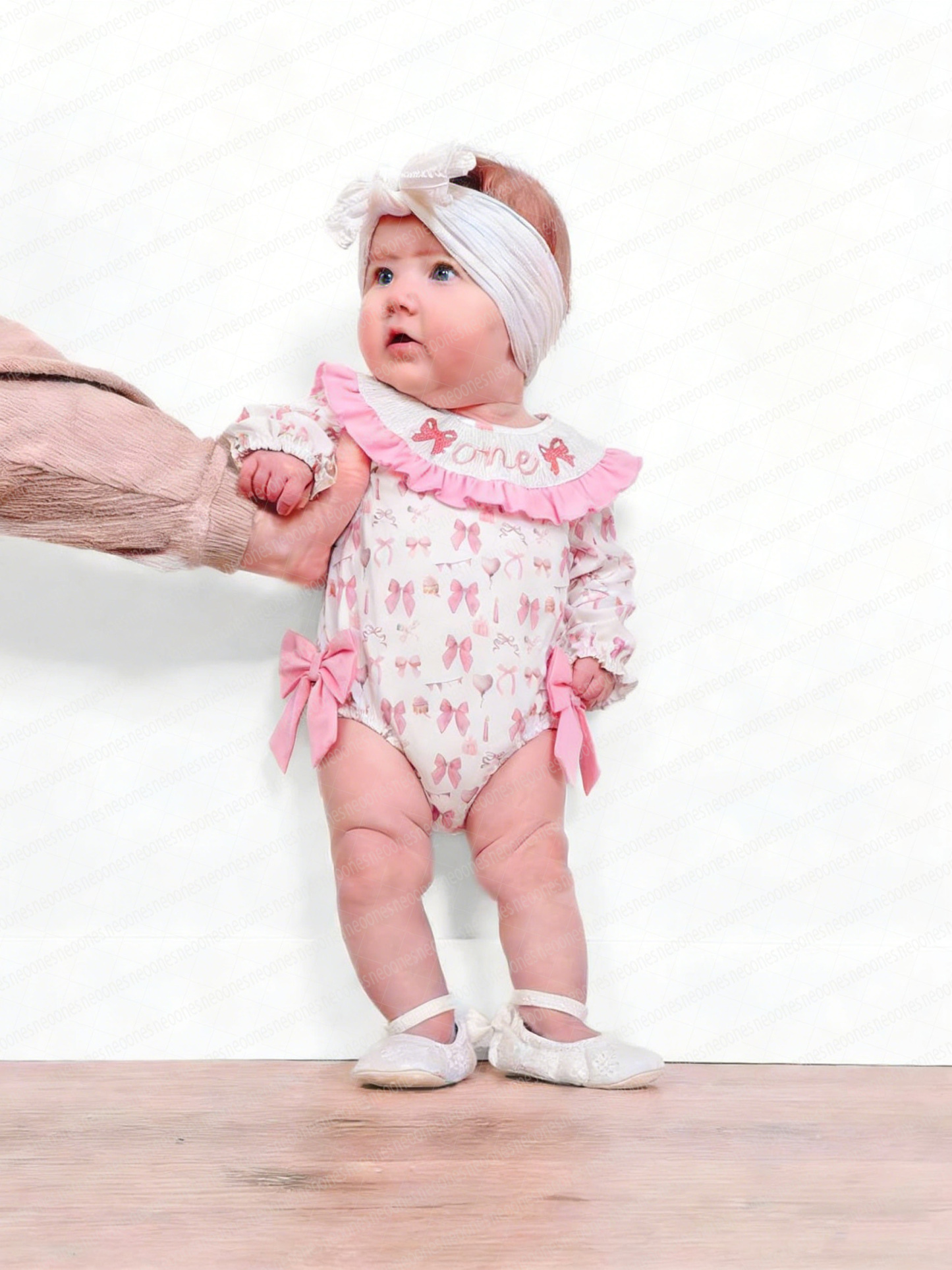 Baby Girl's One-Year-Old Cute Romper