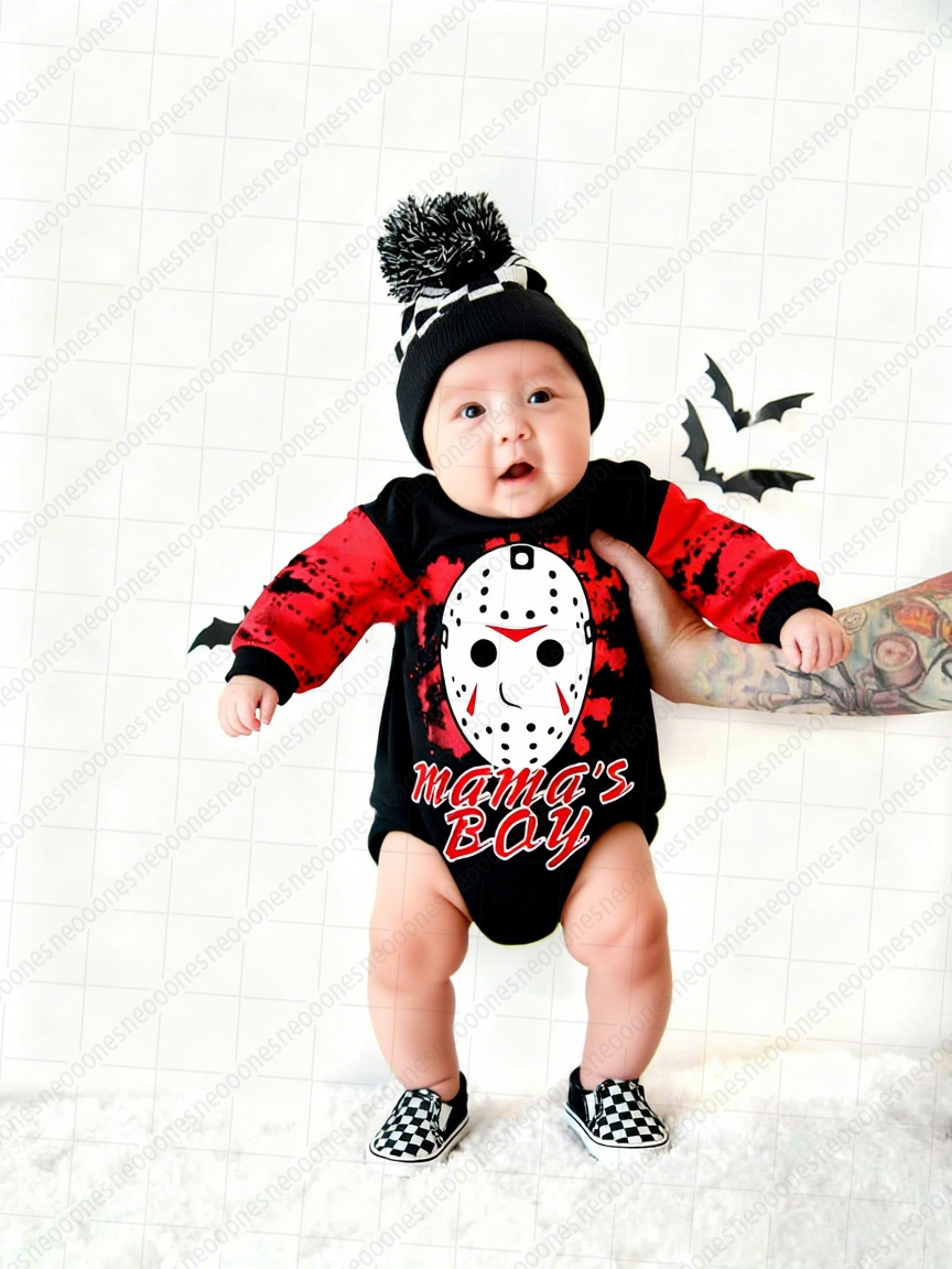 Baby Halloween  MAMA'S BOY Rompers
