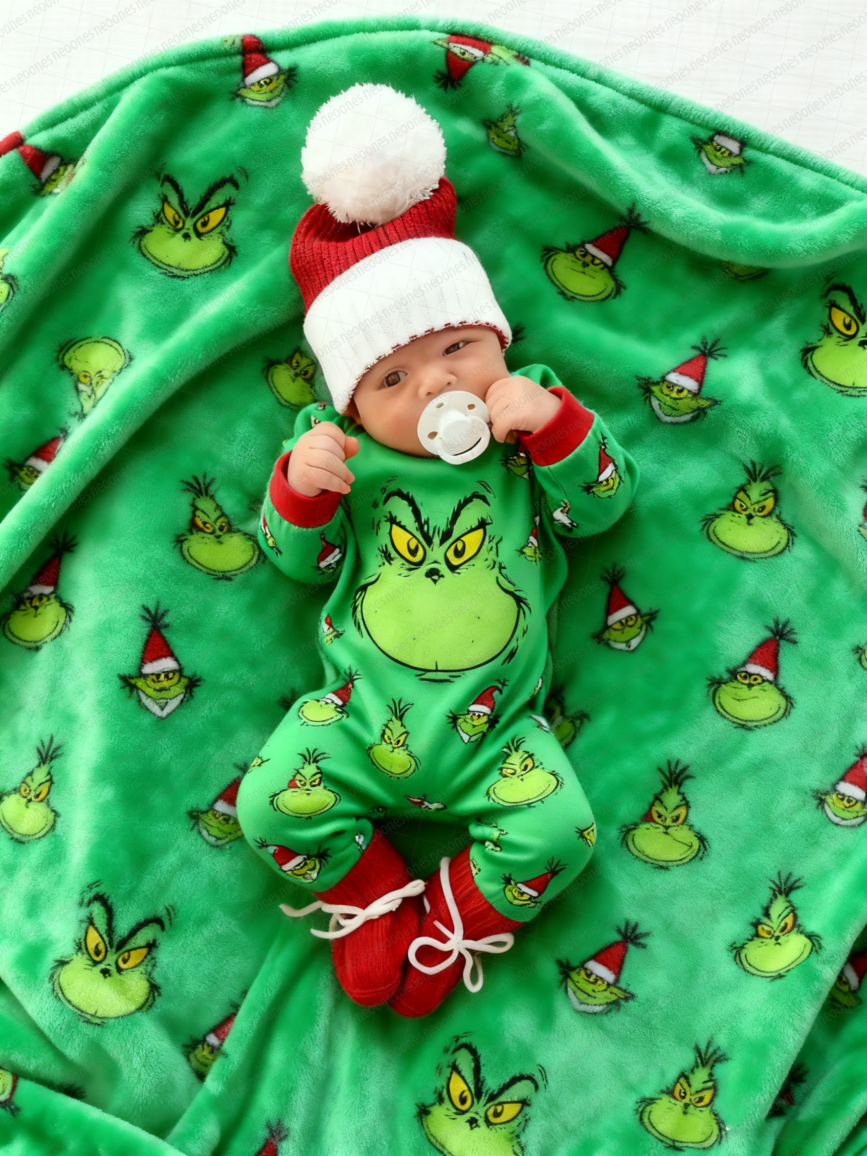 Baby Christmas romper