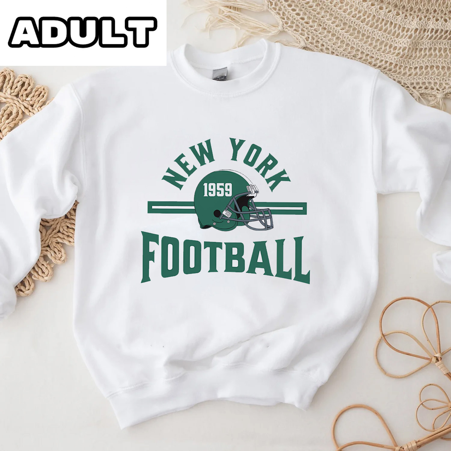 Baby  Football Romper And Matching Adult Hoodie