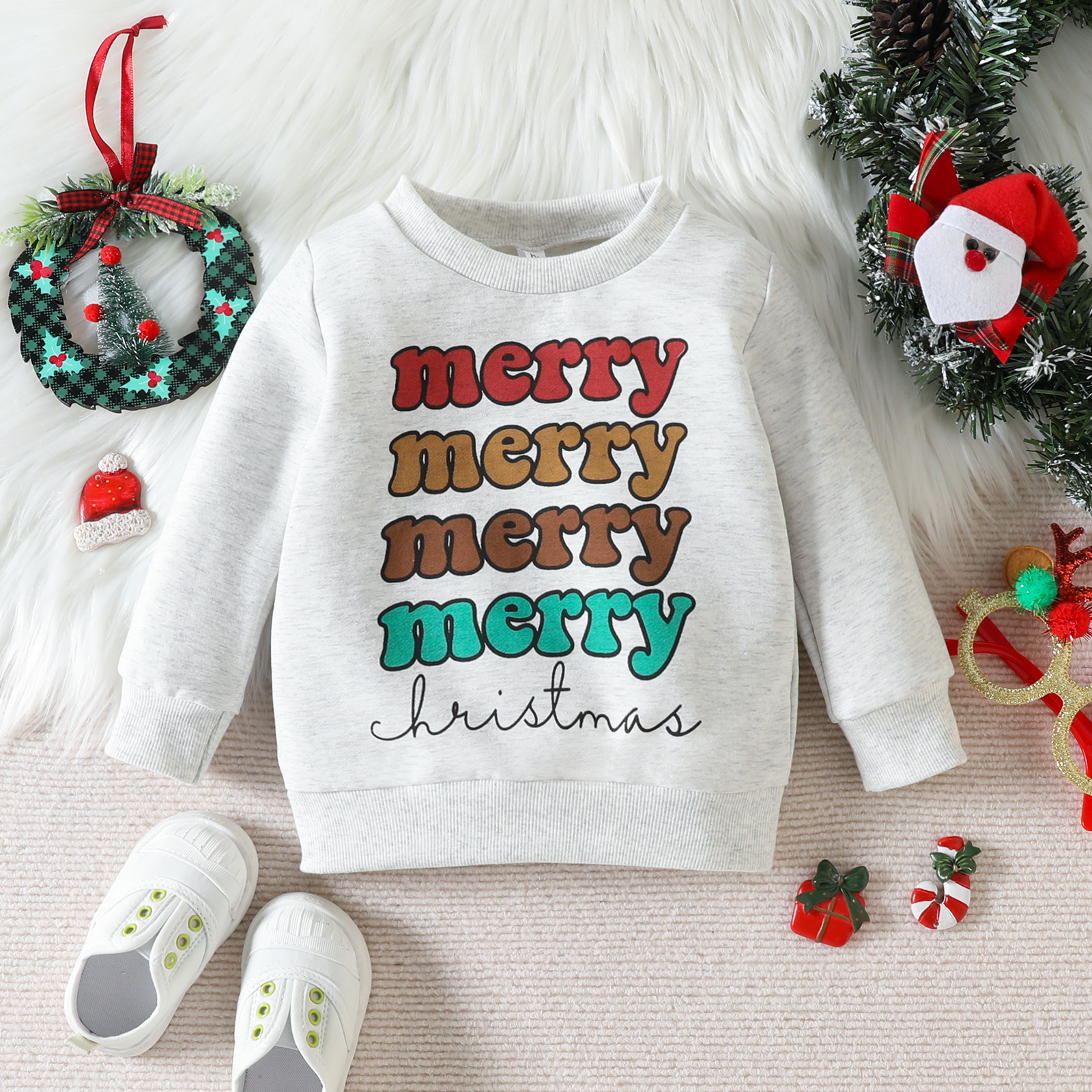 Baby Merry Christmas Top