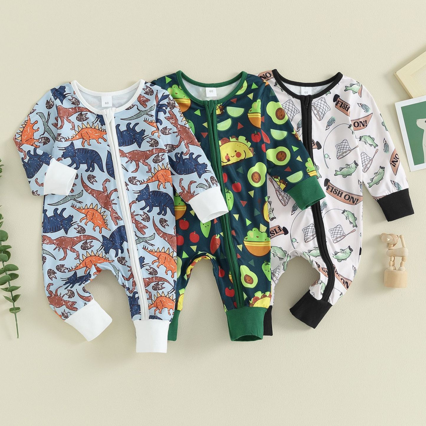 Baby Animal Print Romper