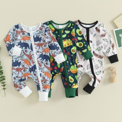 Baby Animal Print Romper