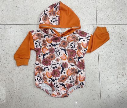 Baby Halloween Hooded Romper