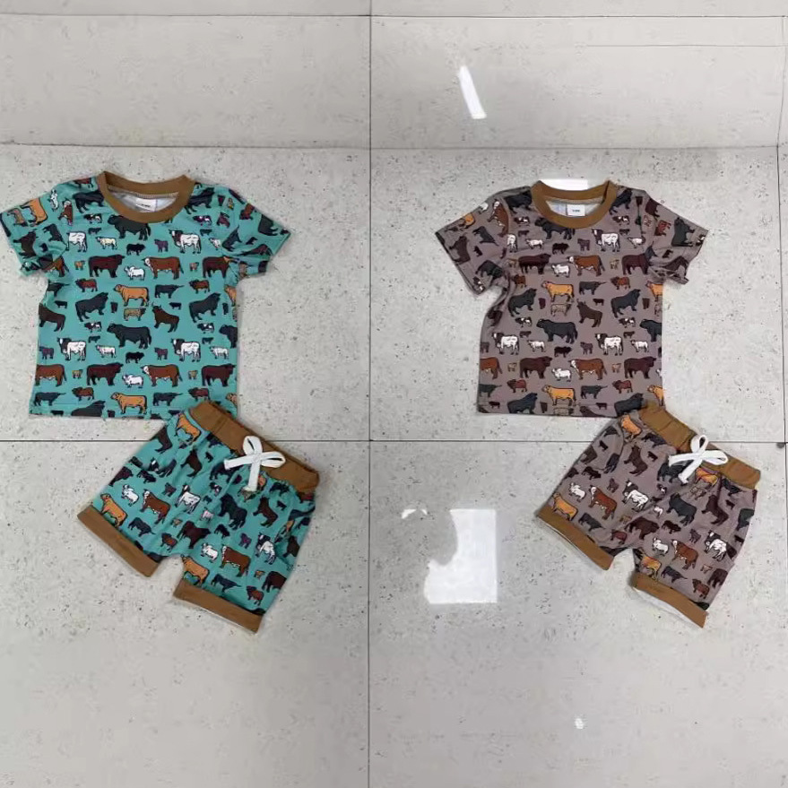 Baby Cow Print Set