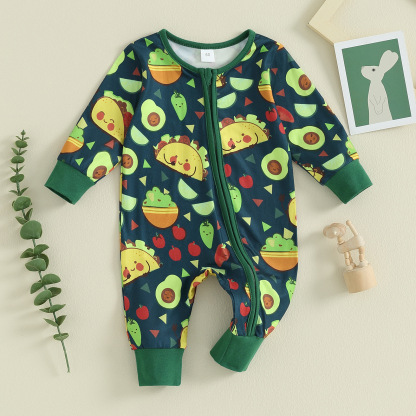 Baby Animal Print Romper