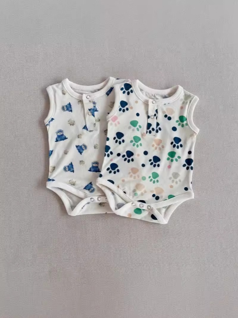 Triangle Crawl Suit Romper