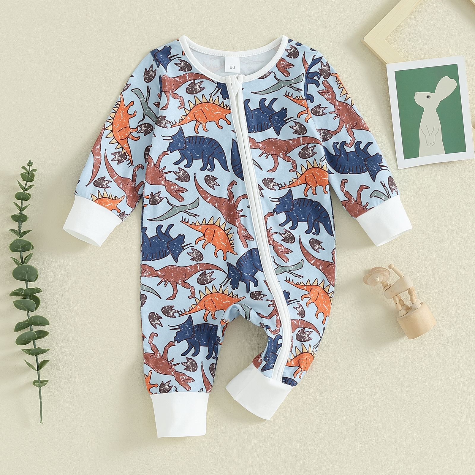 Baby Animal Print Romper