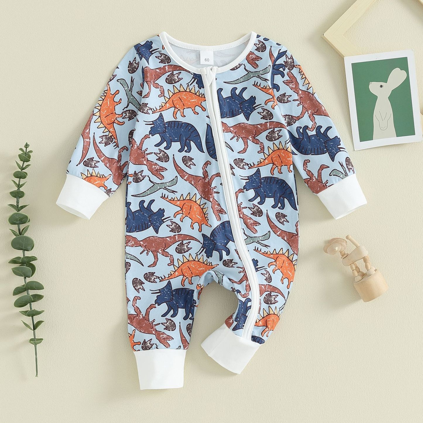 Baby Animal Print Romper