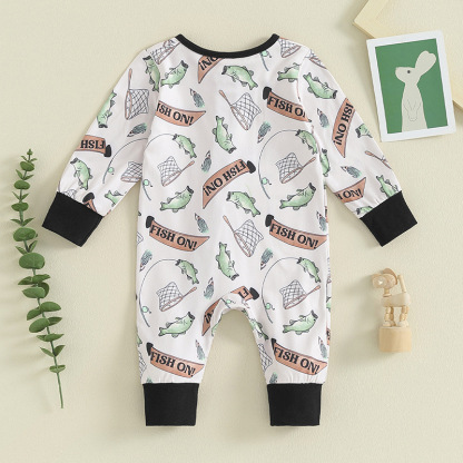 Baby Animal Print Romper