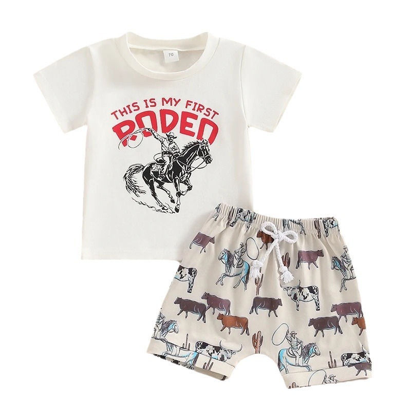 Baby This Is My First Rider Romper