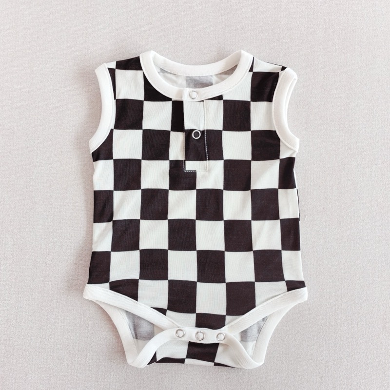 Triangle Crawl Suit Romper