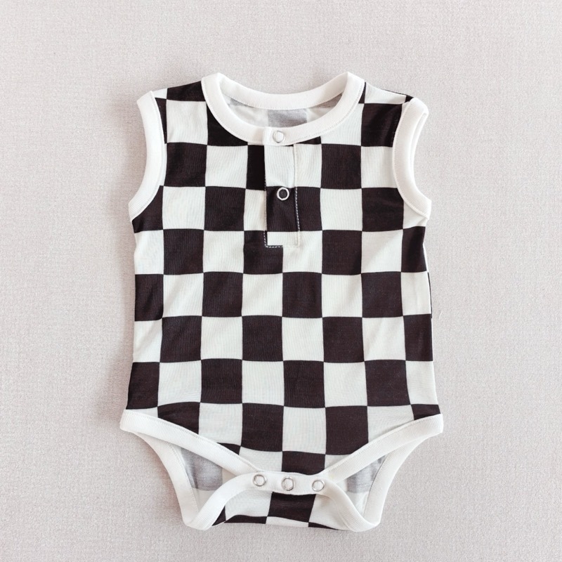 Triangle Crawl Suit Romper