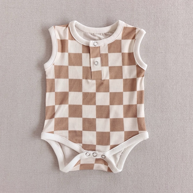 Triangle Crawl Suit Romper