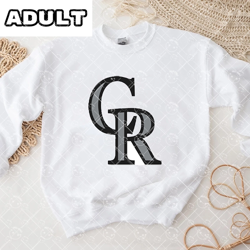 Baby Colorado Rockies Baseball Romper and Adult Sweatshirt