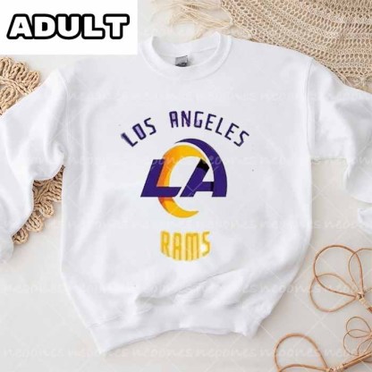 Baby Los Angeles Romper and Adult Sweatshirt