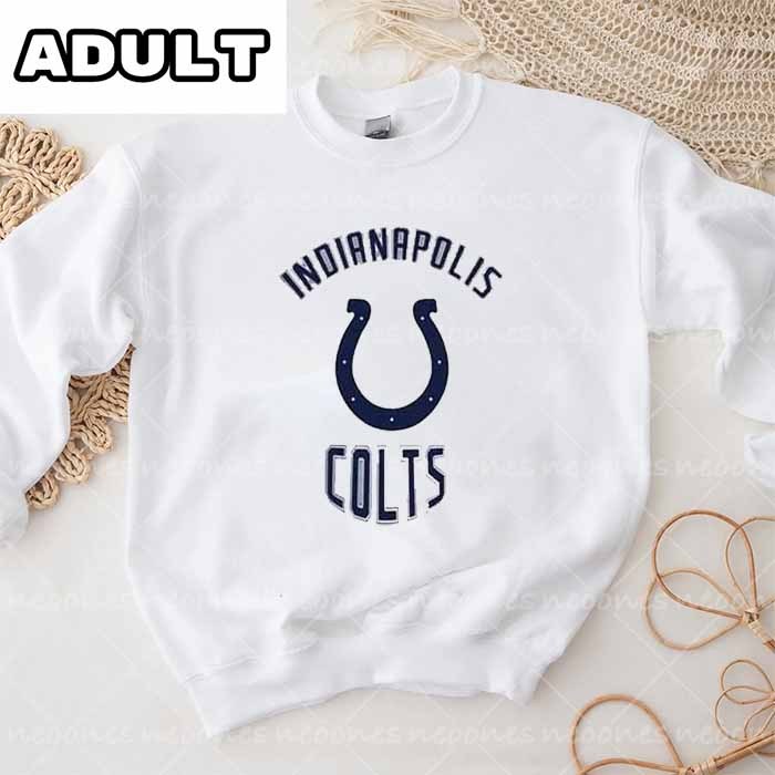 Baby Indanrpolis colts Romper and Adult Sweatshirt