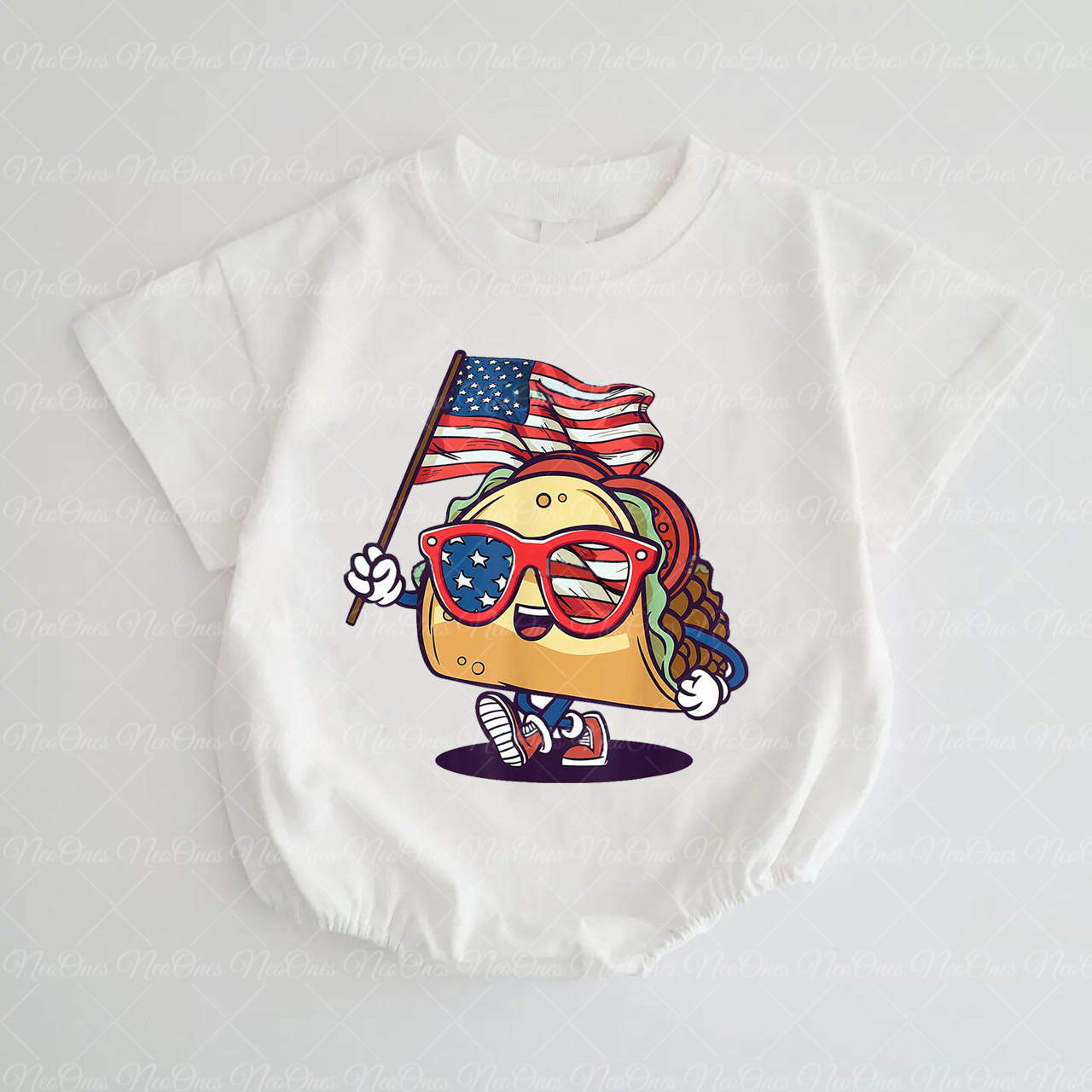Baby 4th of July Romper