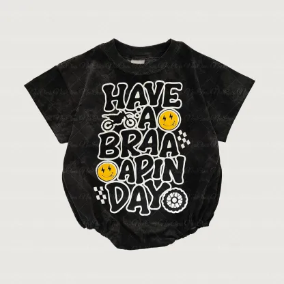 Baby  print Romper