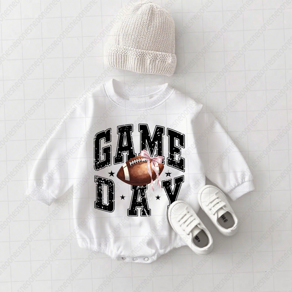 Baby Football Romper