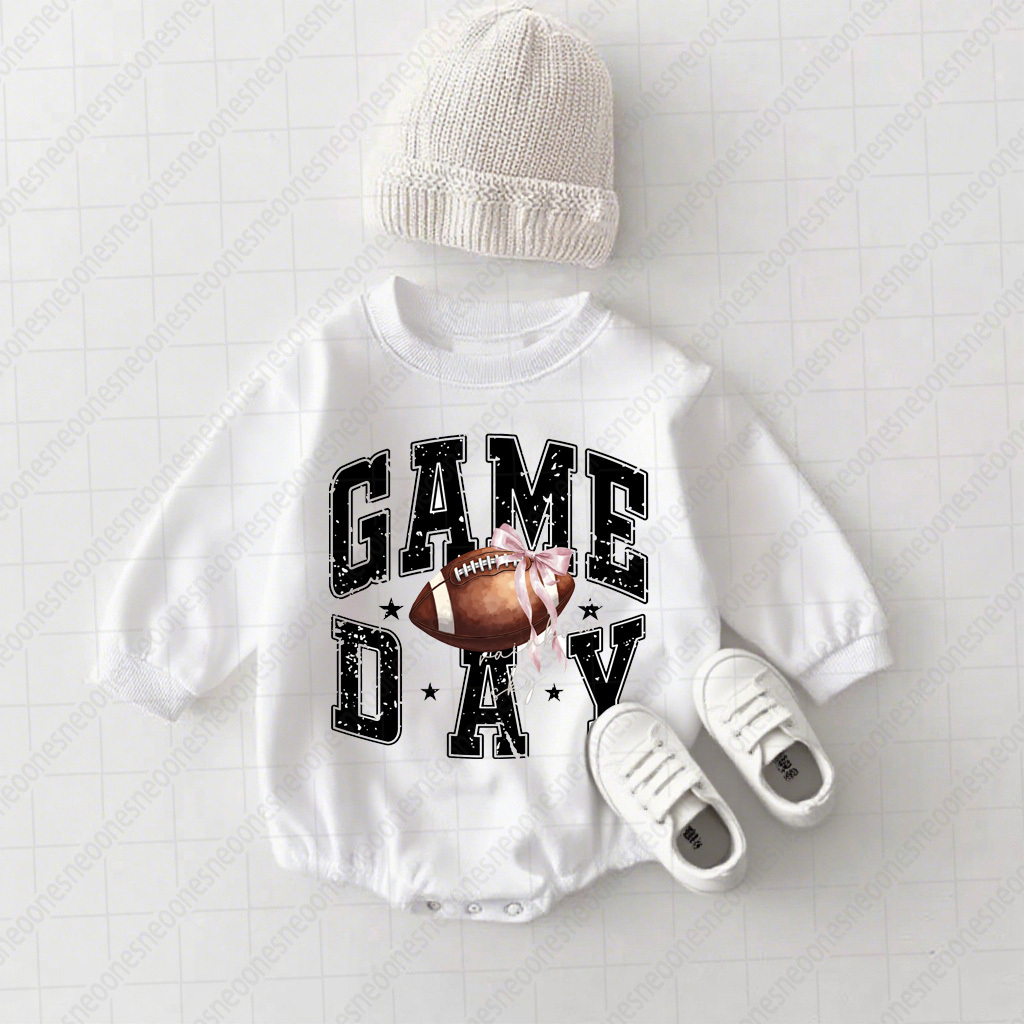 Baby Football Romper