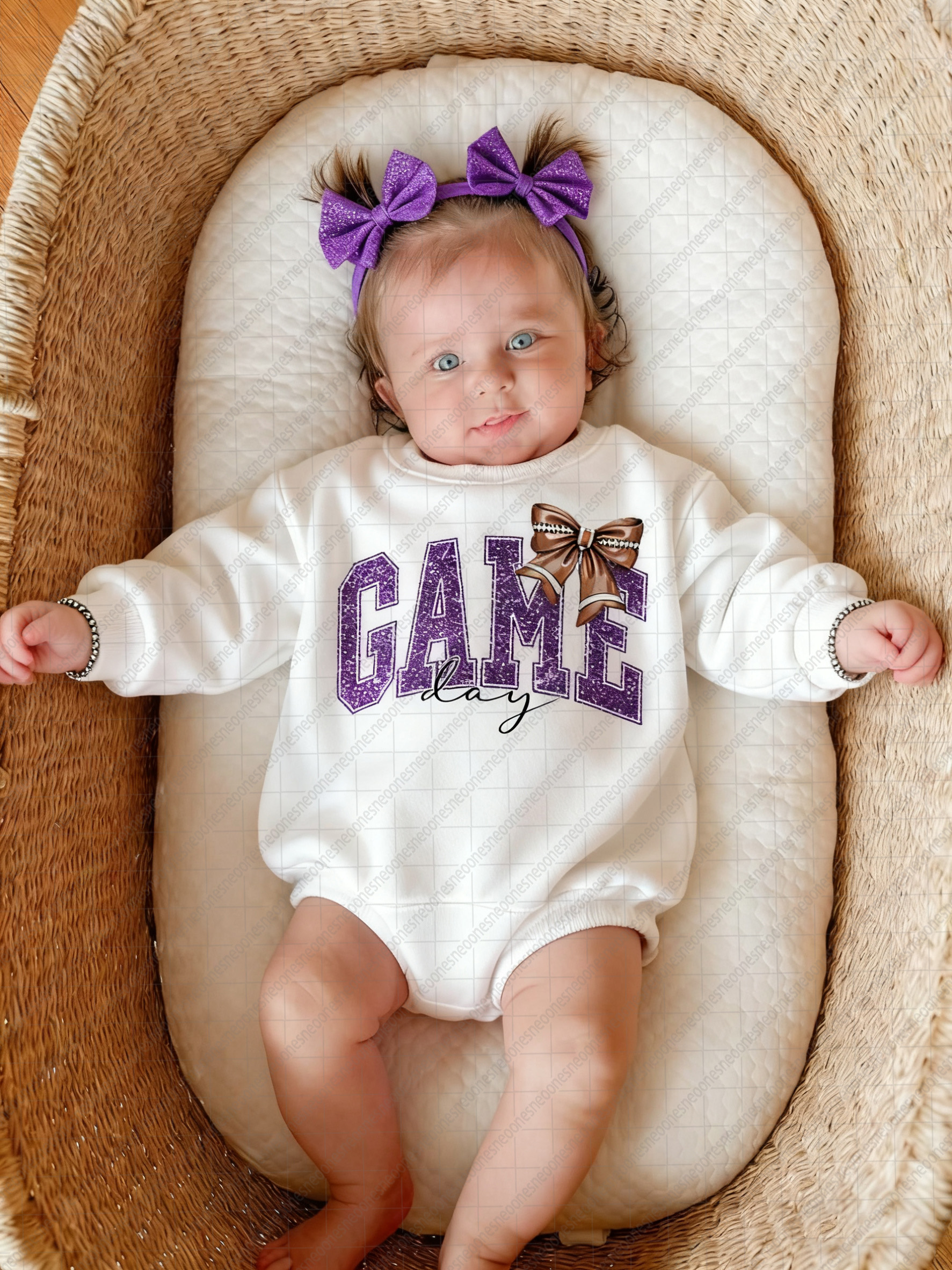 Baby Football Romper