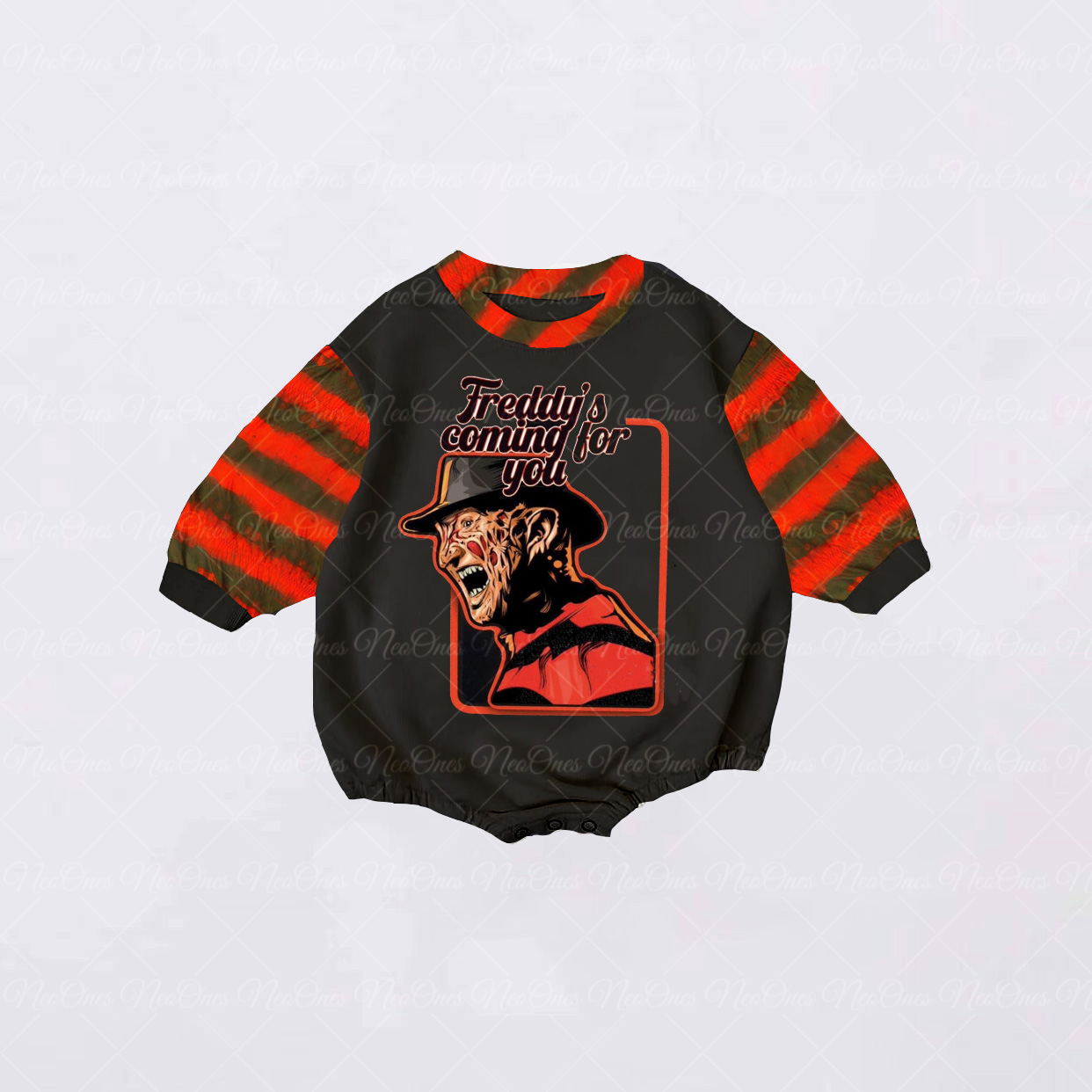 Baby Halloween Print Romper