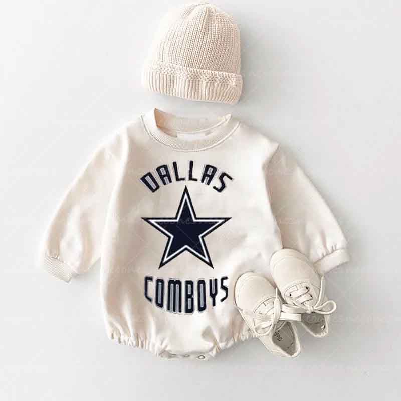 Baby  Football Romper And Matching Adult Hoodie