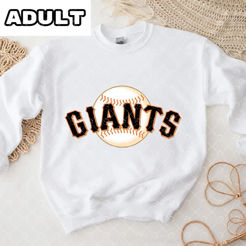 Baby San Francisco Giants Baseball Romper and Adult Sweatshirt